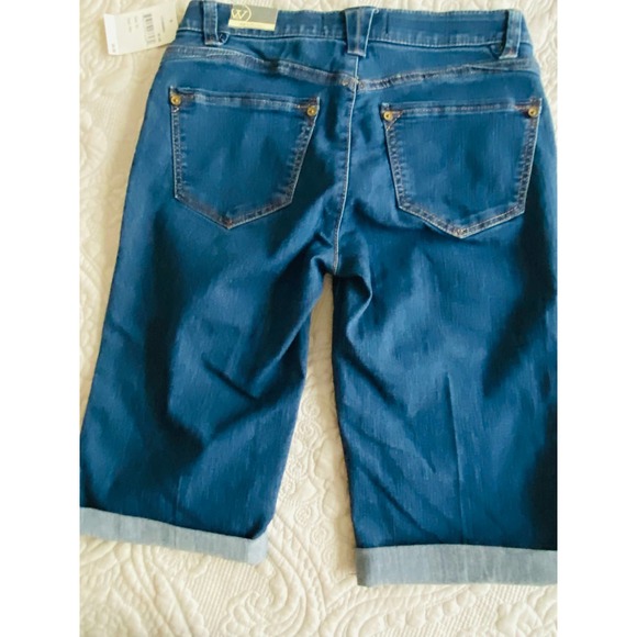 Wit & Wisdom Denim Shorts NWT size 00 waist 26" - Picture 4 of 5